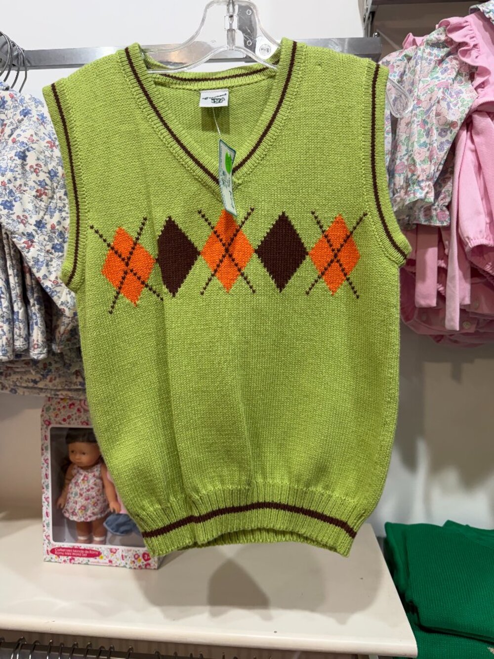 NWT Glorimont Argyle Vest